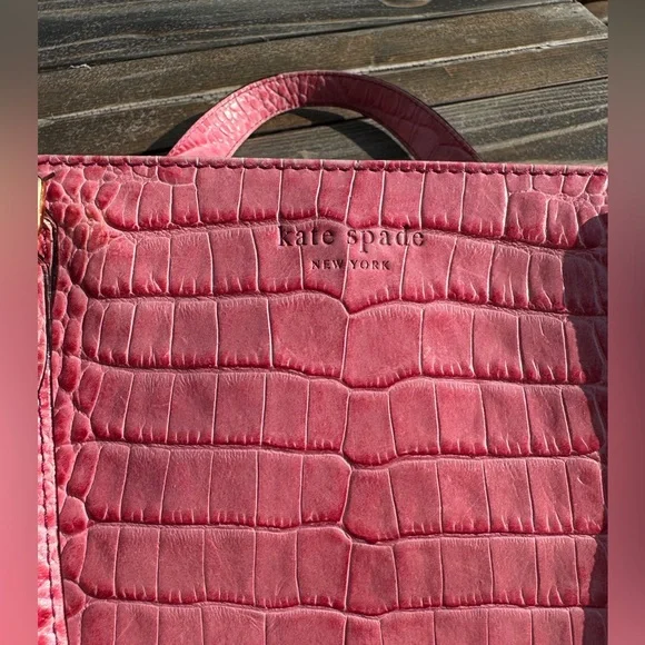 Kate Spade Pink Purse - Picture 2 of 13